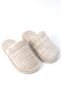 Plush Slippers Imported Velsoft Fabric Silent Eva Sole Indoor Indoor Slippers Women (4 PCS) - 3