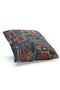 Double Sided Printed Anatolia-6 Patterned Suede Throw Pillow Case - 2