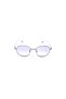 31203 Purple Silver Glass Sunglasses