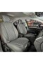 مجموعة غطاء مقعد السيارة الأمامي/الخلفي الفاخر من الجلد شبه الجلدي لسيارة Bmw X3