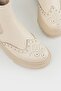 Women's Beige Genuine Leather Chelsea Boots & Booties, Size 35-41 - 4