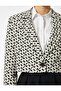 Double Breasted Crop Blazer Jacket - 5