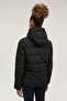 W-sn31 Apreskı Coat 2pr Black Women's Short Coat - 2