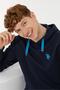 Navy Blue Men's Sweatshirt - 3
