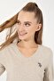 Beige Women's Sweater - 2