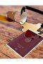 12 Piece Set 6 Pieces Transparent Premium Waterproof Passport Case 6 Pieces ID Credit Card Protector - 5
