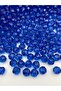 14mm Cobalt Blue Dark Blue/Navy Blue Honeycomb Model Acrylic Beads, Jewelry, Bag Making Beads (100Gr,~80 Pieces)