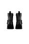 Black Leather Austin Men's Casual Boots - 4