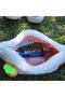 Cute Plush Washable Zippered Gingham Lined Cloth Pen Holder Pencil Case Wallet Makeup Bag - 5