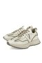 , Women's Genuine Leather Sneaker 1231000 4660 Cream - 8