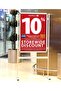 Aluminum Double Sided Sidewalk Advertising Poster Board Infoboard B2 (50X70) Gray - 4