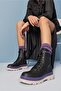 Black Women's Flat Boots