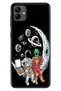 Samsung Galaxy A04 Case Silicone Moderna Pattern Astronaut Ufo