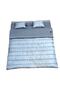 Neo -23 350 g Fiber + 200 Gr Plush Fleece Padded Double Sleeping Bag Gray - 4