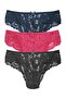 3-Piece Lace Women's Panties