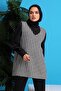سترة نسائية منقوشة بنقشة Houndstooth - 3