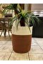 Large Size Jute Cotton Basket, Baby Stuff Collection Basket, Soft Large Storage Basket - 4