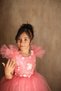 Girls' Puffy Dress, Floral Evening Dress, Prom Dress - 5