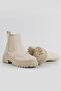Women's Beige Genuine Leather Chelsea Boots & Booties, Size 35-41 - 3