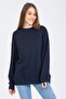 Crew Neck Oversize Sweatshirt - 2
