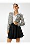 Double Breasted Crop Blazer Jacket