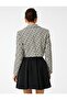 Double Breasted Crop Blazer Jacket - 4