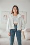 Mariola Women's Light Blue Snow Washed High Waist Denim Mom Jeans Boyfriend - 3