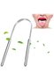 Steel Tongue Cleaner Stick, Tongue Scraper Scraper Rod