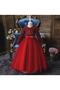 Red Tarlatan Zara Sequined Children's Evening Dress - Girls' Dress - Girls' Prom Dress - - 4