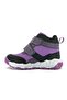 Purple Children's Outdoor Trekking Boots with Two Velcros - 3