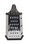 Stainless Steel Grater Marble Patterned Hexagon Grater with Silicone Handle Bpa Free - 3