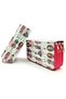 Pencil Case Model Girls Fashion Fashion Kawai Organizer Pencil Case Vegan Leather Three Compartment Pen Holder - 2