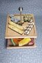 Wooden Layered Cookie Holder Square Kz1013 - 3