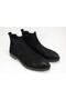 Genuine Leather Chelsea Black Men's Boots - 3