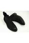Genuine Leather Chelsea Black Men's Boots - 4
