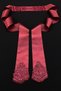 Burgundy Bridal Sash, Bridal Ribbon, Bridal Waist Belt, Sister Sash, Shiny Laced - 2