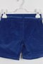 Girl's Belt Detailed Flower Pot Corduroy Shorts - 4