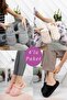 Plush Slippers Imported Velsoft Fabric Silent Eva Sole Indoor Indoor Slippers Women (4 PCS)