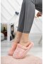 Plush Slippers Imported Velsoft Fabric Silent Eva Sole Indoor Indoor Slippers Women (4 PCS) - 4