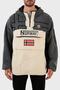 Soft Textured Cold Resistant Hooded Fleece Men's Polar Rıakolo - 5