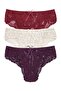 3-Piece Lace Women's Panties