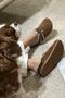 Oslo Cork Sole Suede Genuine Fur Slippers - 2