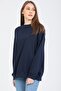 Crew Neck Oversize Sweatshirt - 5