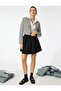 Double Breasted Crop Blazer Jacket - 2