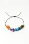 Student Success Bracelet Karma Broken Macrame Braided Natural Stone Bracelet - 2