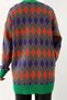 Women's Green Purple Red Colored Casual Button Detailed Pocket Knitwear Cardigan - 7
