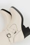 Women's Beige Genuine Natural Leather Boots - 3