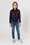 Girl's Zippered Hooded Sweatshirt
