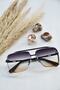 Charles Unisex Women Men Uv400 Protected Gradient Transition New Season Vintage Sunglasses - 5