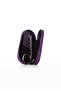 Genuine Leather Plum Zippered Home Car Keychain - 3